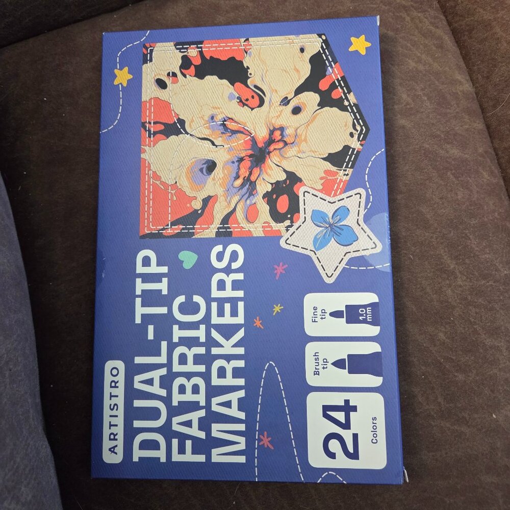Artistro Dual Tip Fabric Markers